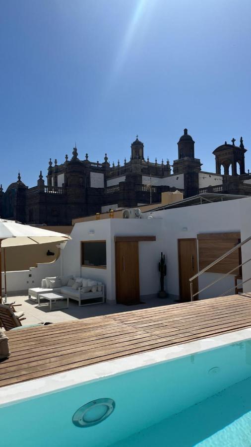 C-10 Vegueta Apartment - Private Rooftop Pool Las Palmas de Gran Canaria Exteriör bild
